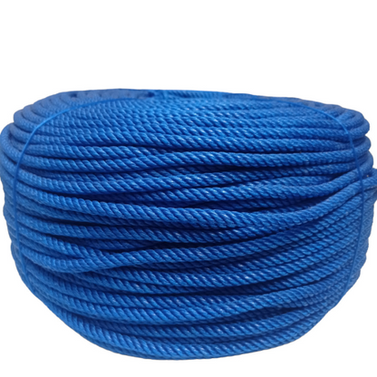 7 MM / TM Polos Tali Tambang Ikat Nylon Plastik PVC Warna KG