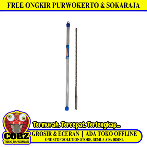 8 MM x 300 MM / SOLID Mata Bor Bobok Beton Tembok Dinding SDS