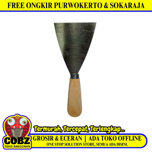 3 IN / STALION Sekrap Kape Scrapper Cat Perata Acian Gagang Bahan