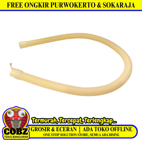 120 CM / NM Selang Pembuangan Air Mesin Cuci Bawah Outlet