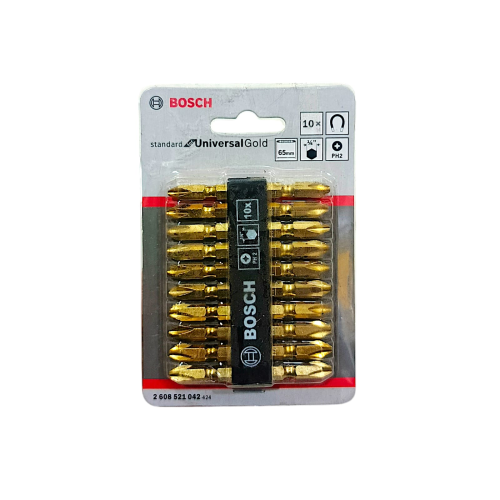 PH 2 x 65 MM / BOSCH Mata Obeng Angin Screwdriver Plus Plus Magnet Set