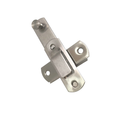 NM Grendel Pintu Geser Sliding Door Lurus Stainless Set