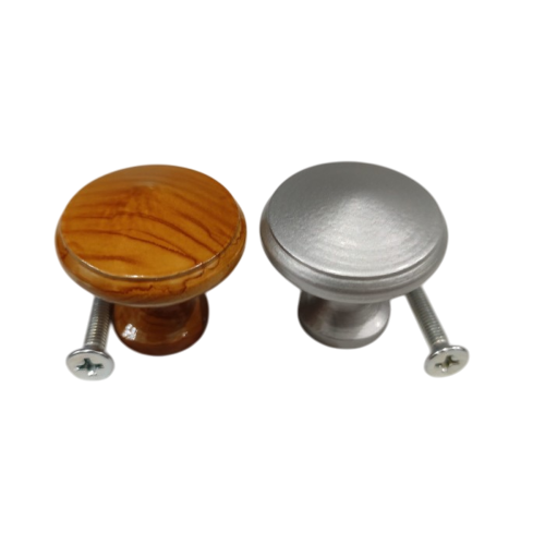 D 3 CM / PAYUN 089  Tarikan Pegangan Handle Laci Lemari Bentuk Bahan Silver