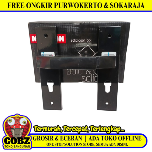 MAROON SIX-M Handle Door Lock Tarikan Handle Kunci Pintu Tanggung Set