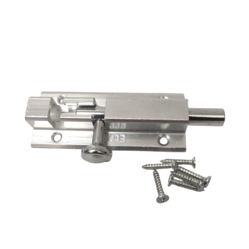 3 IN / ELMES Grendel Kunci Slot Pintu Jendela Stainless