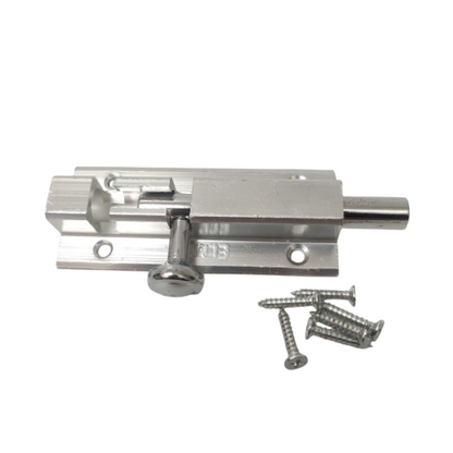 3 IN / ELMES Grendel Kunci Slot Pintu Jendela Stainless