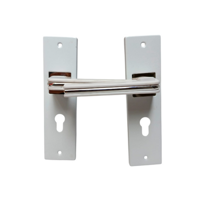 EIFFEL 888-2 CP/WT Handle Door Lock Tarikan Handle Kunci Pintu Tanggung Set