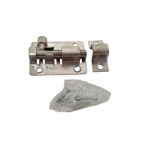 2 IN / ERDOS Grendel Kunci Slot Pintu Jendela Stainless