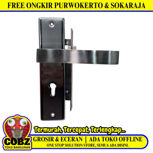 HONGSHU FERRARY-M SN / CP Handle Door Lock Tarikan Handle Kunci Pintu Tanggung Set