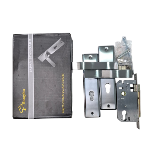 HONGSHU FERRARY-M SN / CP Handle Door Lock Tarikan Handle Kunci Pintu Tanggung Set