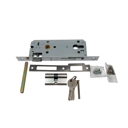 KANSAS L3309 SN/CP Handle Door Lock Tarikan Handle Kunci Pintu Besar Set