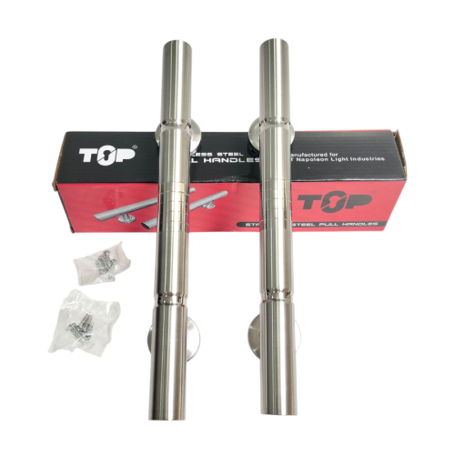 30 CM / TOP 802 Tarikan Pegangan Pull Handle Pintu Bahan Silver Set