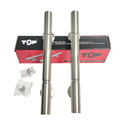 30 CM / TOP 802 Tarikan Pegangan Pull Handle Pintu Bahan Silver Set
