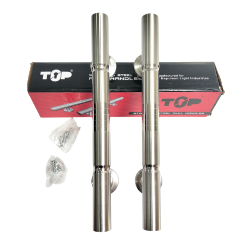 30 CM / TOP 801 Tarikan Pegangan Pull Handle Pintu Bahan Silver Set