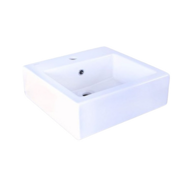 45 CM x 45 CM x 17 CM / AMERICAN STANDARD MIZU 45 LAVATORY Wastafel Cuci Tangan Besar White Keramik