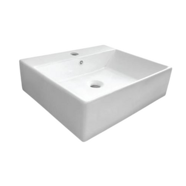 51 CM x 43 CM x 12 CM / VOLK SHASTA A318  Wastafel Cuci Tangan Besar White Keramik