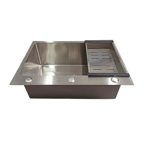 60 CM x 45 CM x 22 CM / COBZ A-6045 Bak Cuci Piring Washbak 1 Lubang + Acc Set