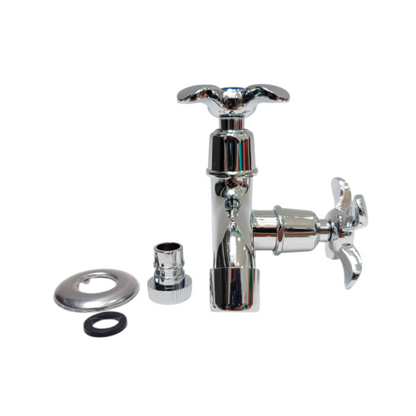 1/2 IN / ONDA 407 MH Kran Air Cabang Double Shower Mesin Cuci Stainless