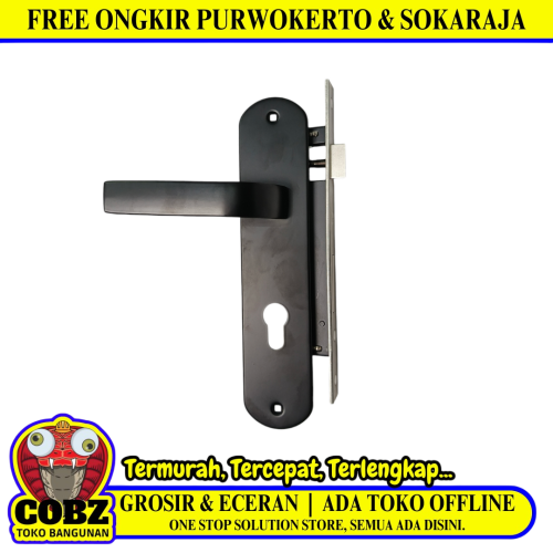 SOLID HP 62.10 BL Handle Door Lock Tarikan Handle Kunci Pintu Besar Set