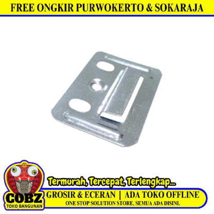 TM Klip Bracket Penyangga Wall Panel WPC Biji