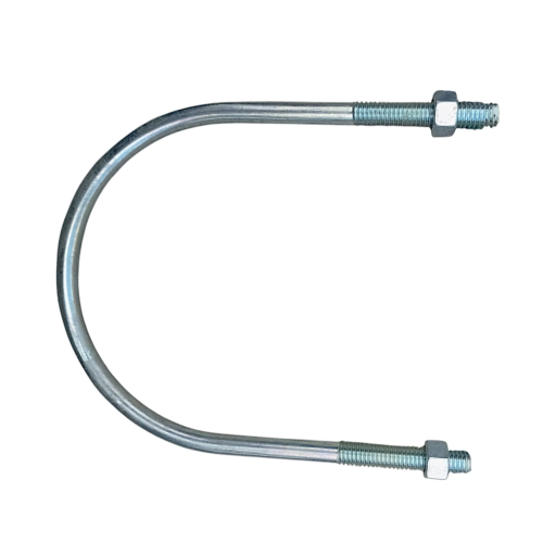 3/8 X 4 IN / TM Klem Pipa Bracket Knalpot Exhaust Clamp U Bolt Besi