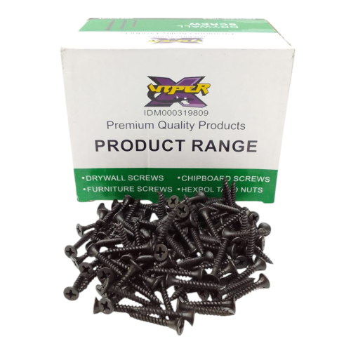 #6 X 1 IN / VIPER Sekrup Gypsum Screw Plafon Board GRC Hitam Dus