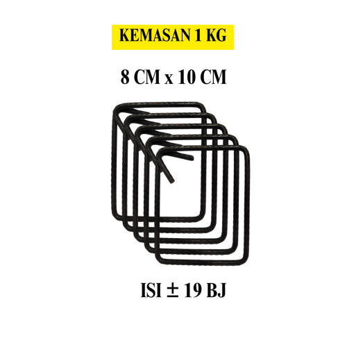 TM Begel Besi Ring Gelangan Kolom Beton Pondasi KG