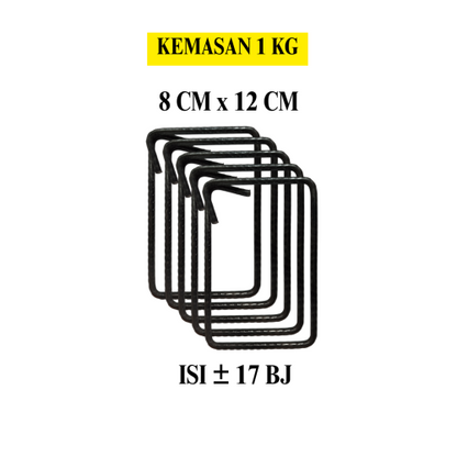 TM Begel Besi Ring Gelangan Kolom Beton Pondasi KG