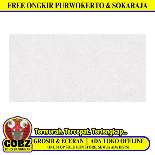 30 CM x 60 CM / UNO ECLIPSE Keramik Dinding Kamar Mandi Glossy Grey Dus