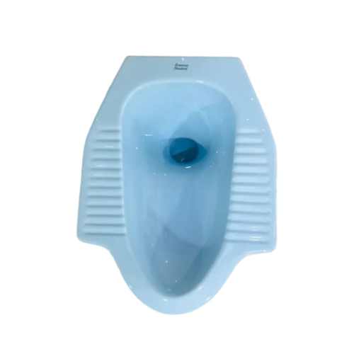 60 CM x 41 CM x 33 CM / AMERICAN STANDARD Kloset Jongkok Toilet Blue Keramik