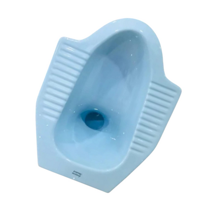 60 CM x 41 CM x 33 CM / AMERICAN STANDARD Kloset Jongkok Toilet Blue Keramik