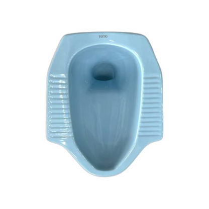 60 CM x 41 CM x 33 CM / TOTO Kloset Jongkok Toilet Blue Keramik