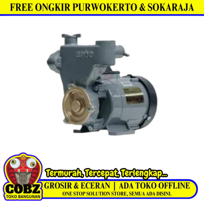 SANYO PWH-236C Pompa Air Sumur Dangkal Semi Jet Pump Non Otomatis Set