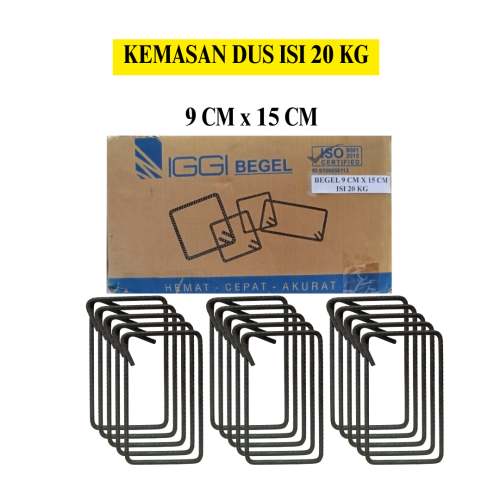 TM Begel Besi Ring Gelangan Kolom Beton Pondasi KG