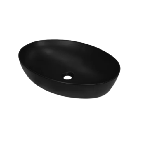 38.5 CM x 14 CM x 38.5 CM / GNET OTER AC1517 Wastafel Cuci Tangan Kecil Black Keramik