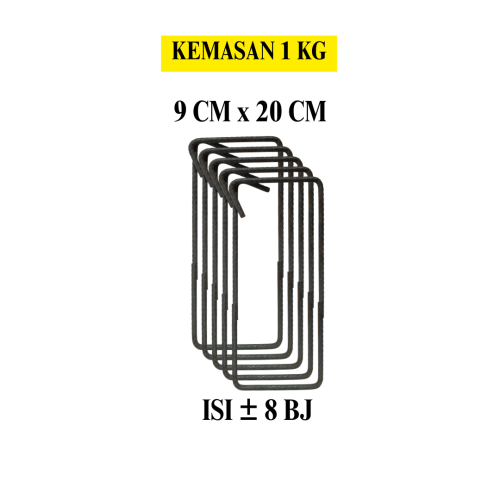TM Begel Besi Ring Gelangan Kolom Beton Pondasi KG