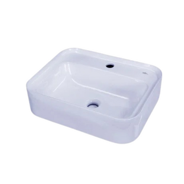 50.5 CM x 40 CM x 13.5 CM / GNET OTER AC1437 Wastafel Cuci Tangan Kecil White Keramik