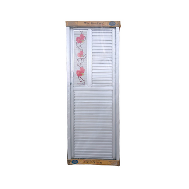5 CM x 67 CM x 185 CM / WING KING DOOR STYLISH PRO Pintu Kamar Mandi Galvalum Kanan Set