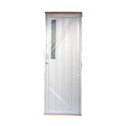 5 CM x 67 CM x 185 CM / WING KING DOOR STYLISH Pintu Kamar Mandi Galvalum Kiri Set