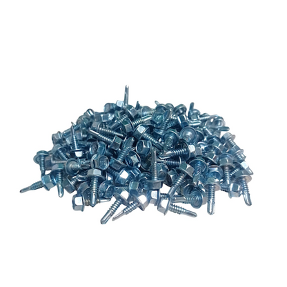 #10 x 16 MM / CAB Roofing Baut Sekrup Atap Baja Ringan Putih Dus