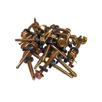 #12 x 30 MM / BLUE Roofing Baut Sekrup Atap Baja Ringan Kuning Dus