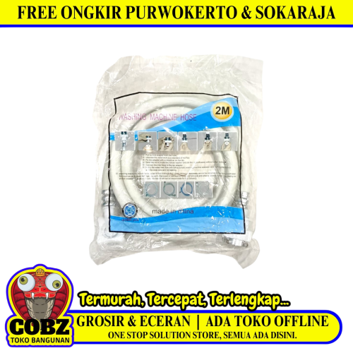 200 CM / COBZ 01 Selang Masuk Air Mesin Cuci Bukaan Depan Atas Inlet