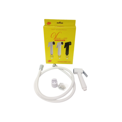 1/2 IN x 120 CM / VICEN-220 183 Jet Shower Cebok Toilet Plastik Putih PVC Set