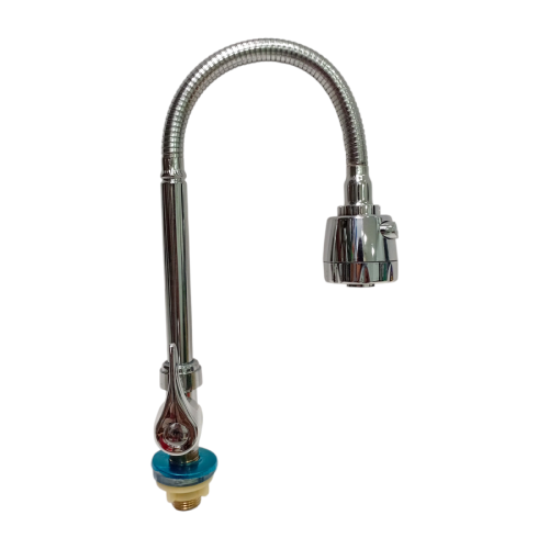 1/2 IN / NM 128 Kran Angsa Fleksibel Sink BCP Wastafel Stainless