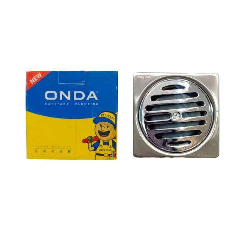 4 IN / ONDA FLS 12 Saringan Got Leher Panjang Floor Drain Stainless