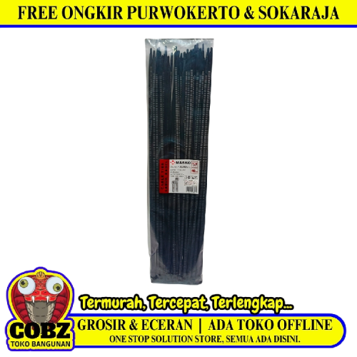 4.8 MM x 400 MM / MASKO Kabel Cable Ties Tali Ripet 40 CM Hitam Pack
