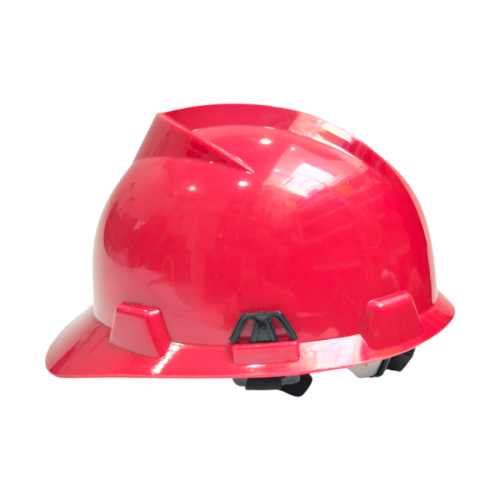 MSK Helm Proyek Tukang Safety Pelindung Keselamatan Kepala Merah