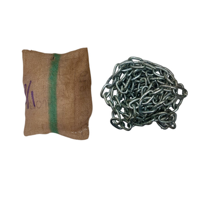 3/16 IN x 48 KG/ TM  Rantai Besi Kapal Pagar Motor Anjing 5 MM Chrome Kandi