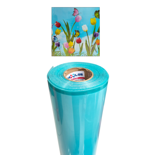 0.5 MM x 100 CM / MAXILON FLORA Fiber Pintu Pagar Teras Blue Meter