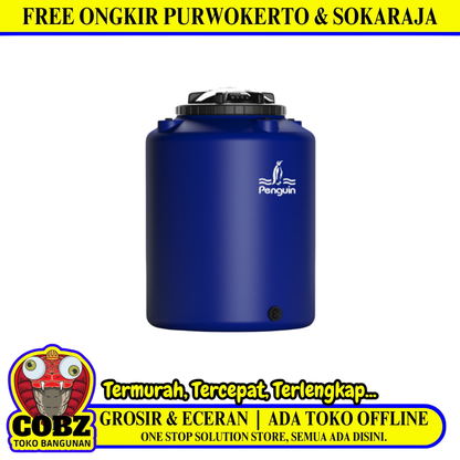300 L / PENGUIN TB 32 Water Torrent Tangki Tandon Air PVC Biru Set